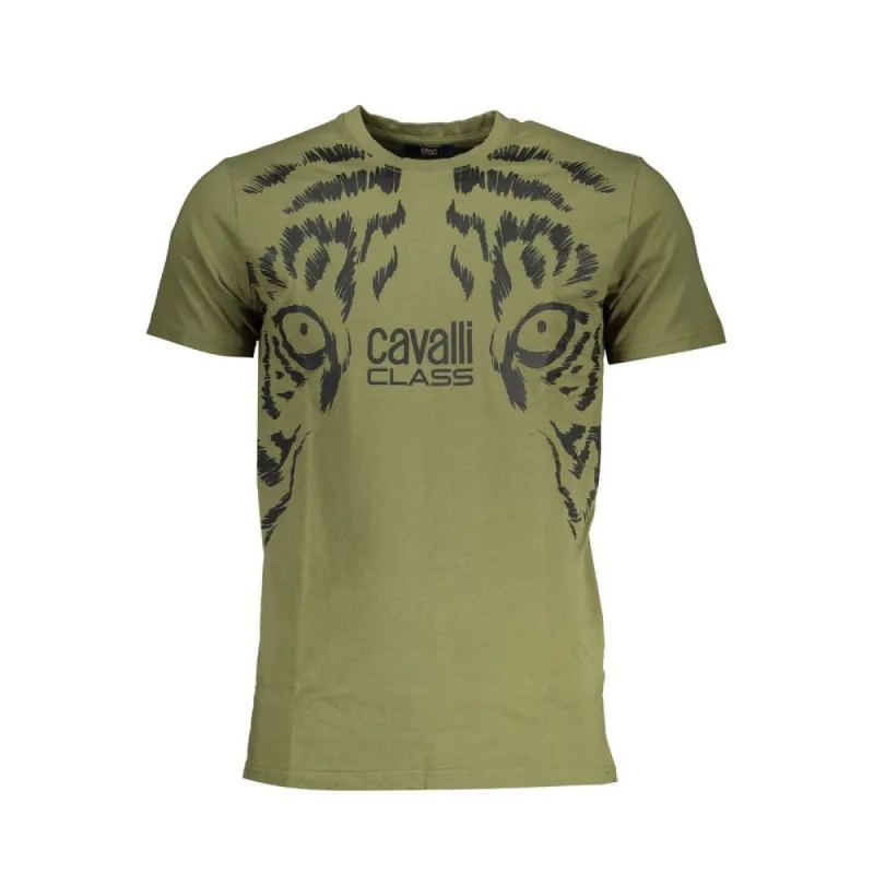 Green Cotton T-Shirt sold by Louxly