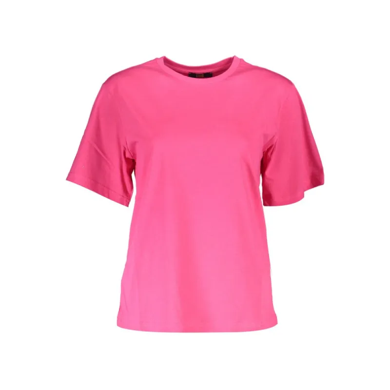 Pink Cotton Women T-Shirt sold by Louxly
