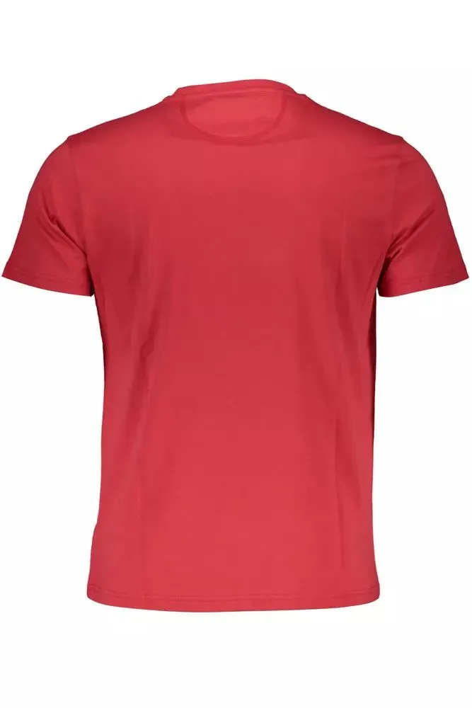 Red Cotton Men T-Shirt sold by Louxly product image thumbnail 2