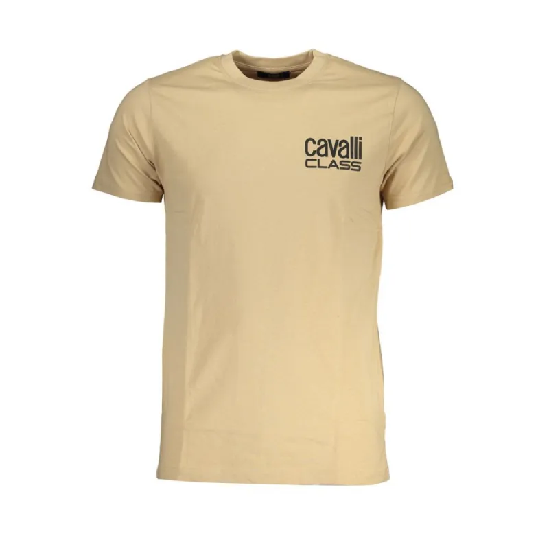 Beige Cotton T-Shirt sold by Louxly