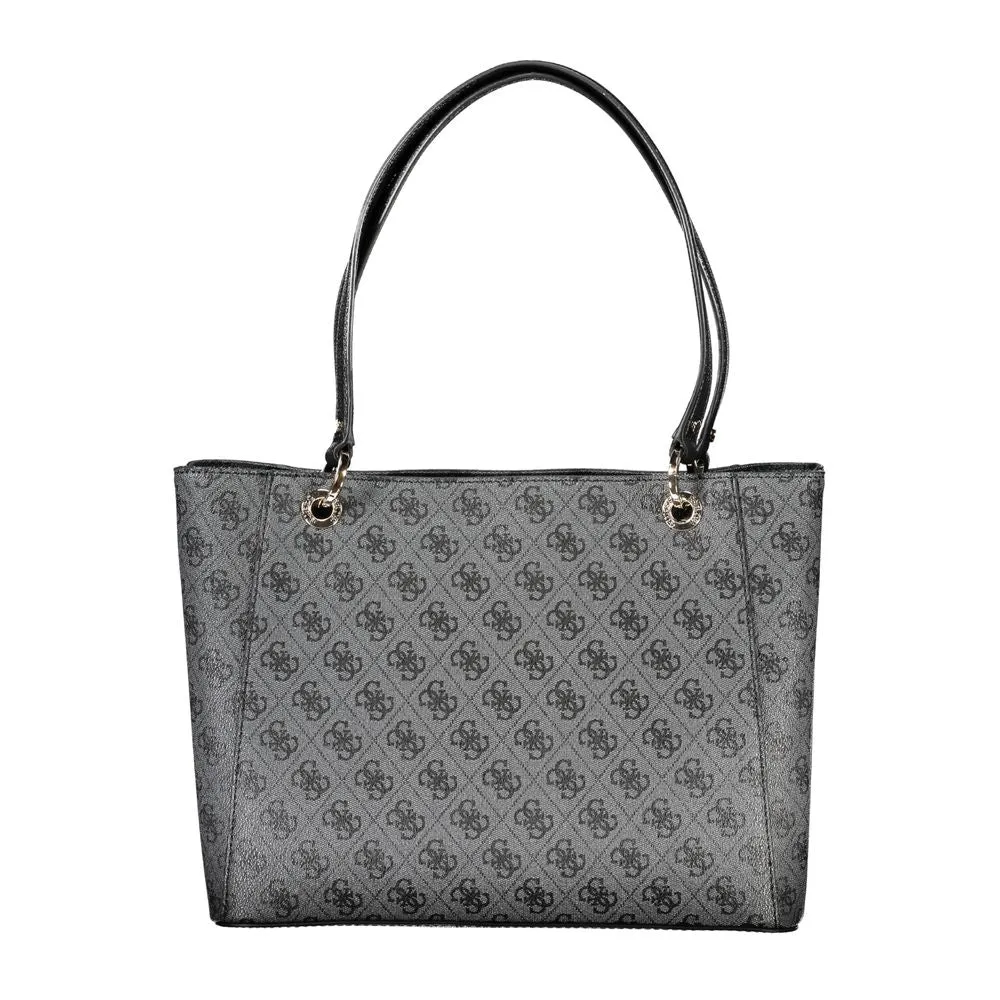 Black Polyethylene Handbag sold by Louxly product image thumbnail 3