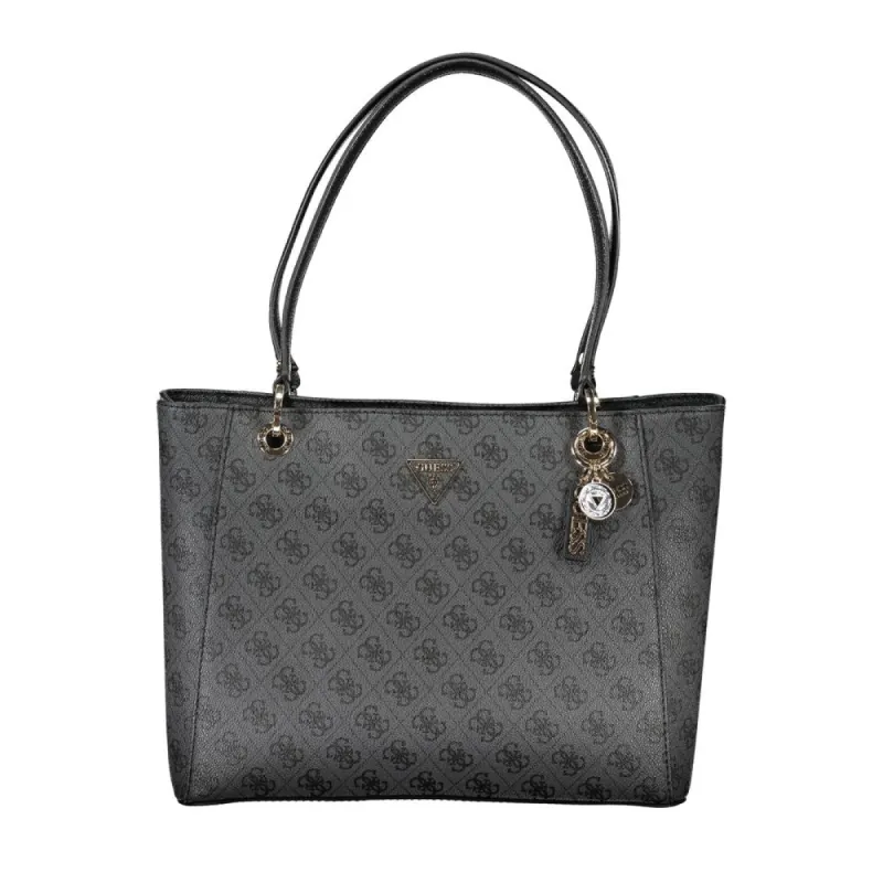 Black Polyethylene Handbag sold by Louxly