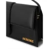 Black Leather Shoulder Bag sold by Louxly
