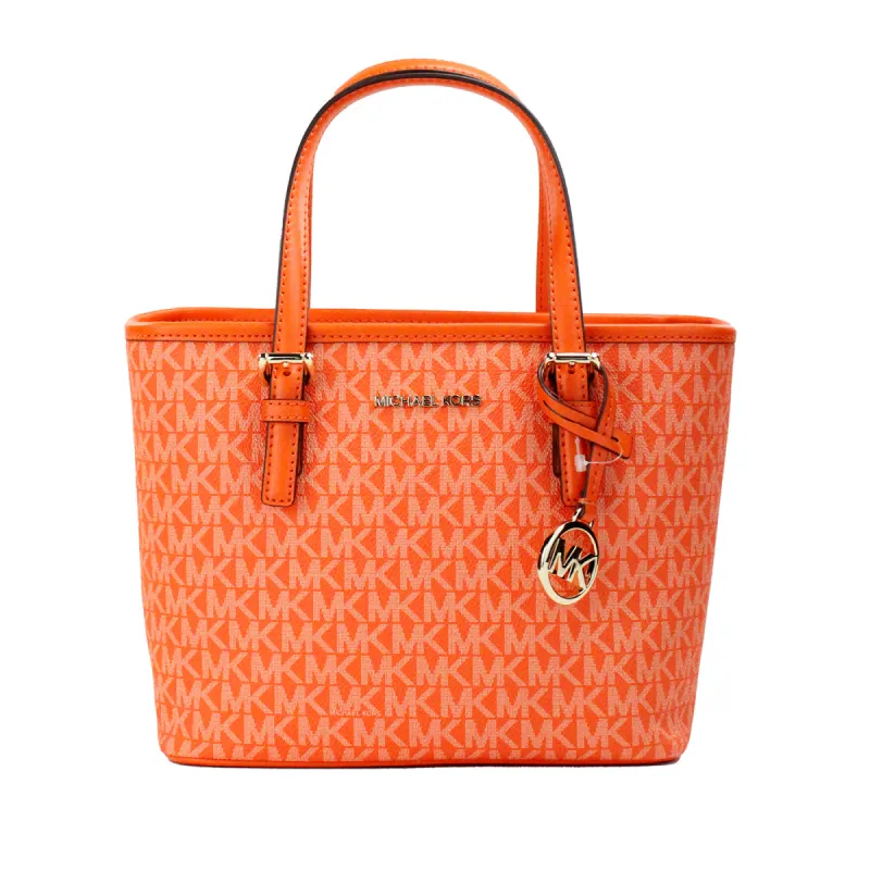 Jet Set Poppy Signature XS Carryall Top Zip Tote Bag Purse sold by Louxly