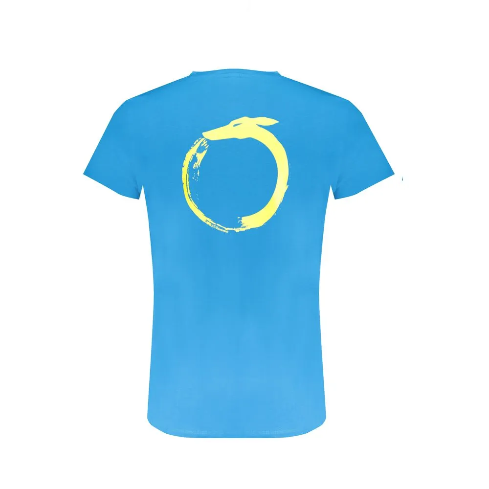 Light Blue Cotton T-Shirt sold by Louxly product image thumbnail 2