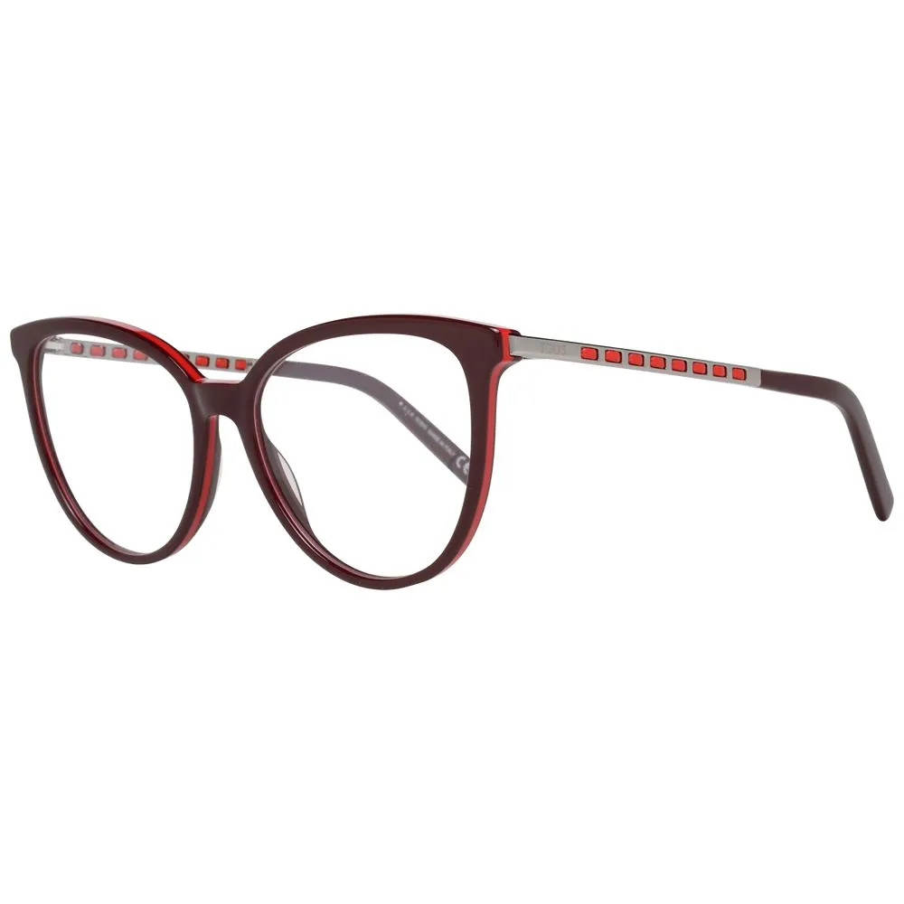 Burgundy Women Optical Frames sold by Louxly