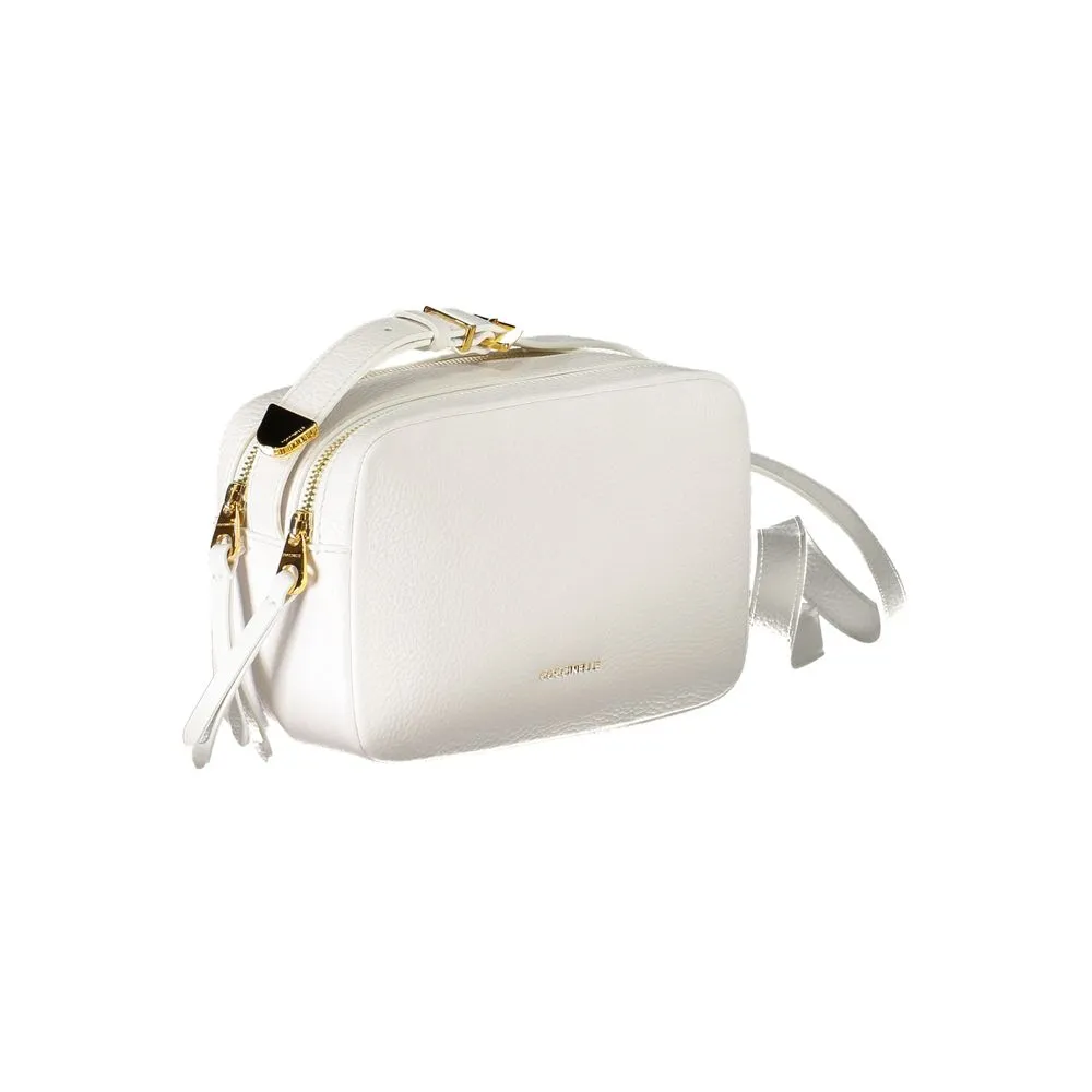 White Leather Handbag sold by Louxly product image thumbnail 3