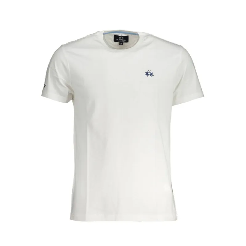 White Cotton Men T-Shirt sold by Louxly