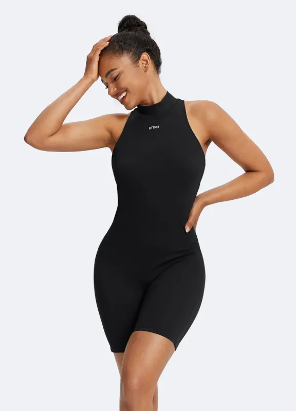 Sleeveless High-Neck Bodysuit sold by BetterMe
