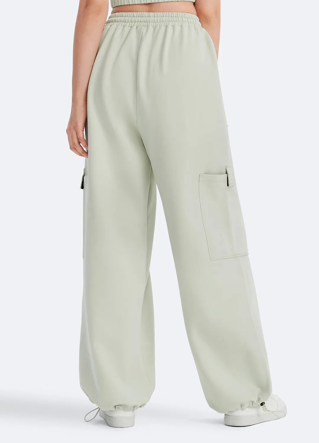 Casual Drawstring Waist Sweatpants sold by BetterMe product image thumbnail 4