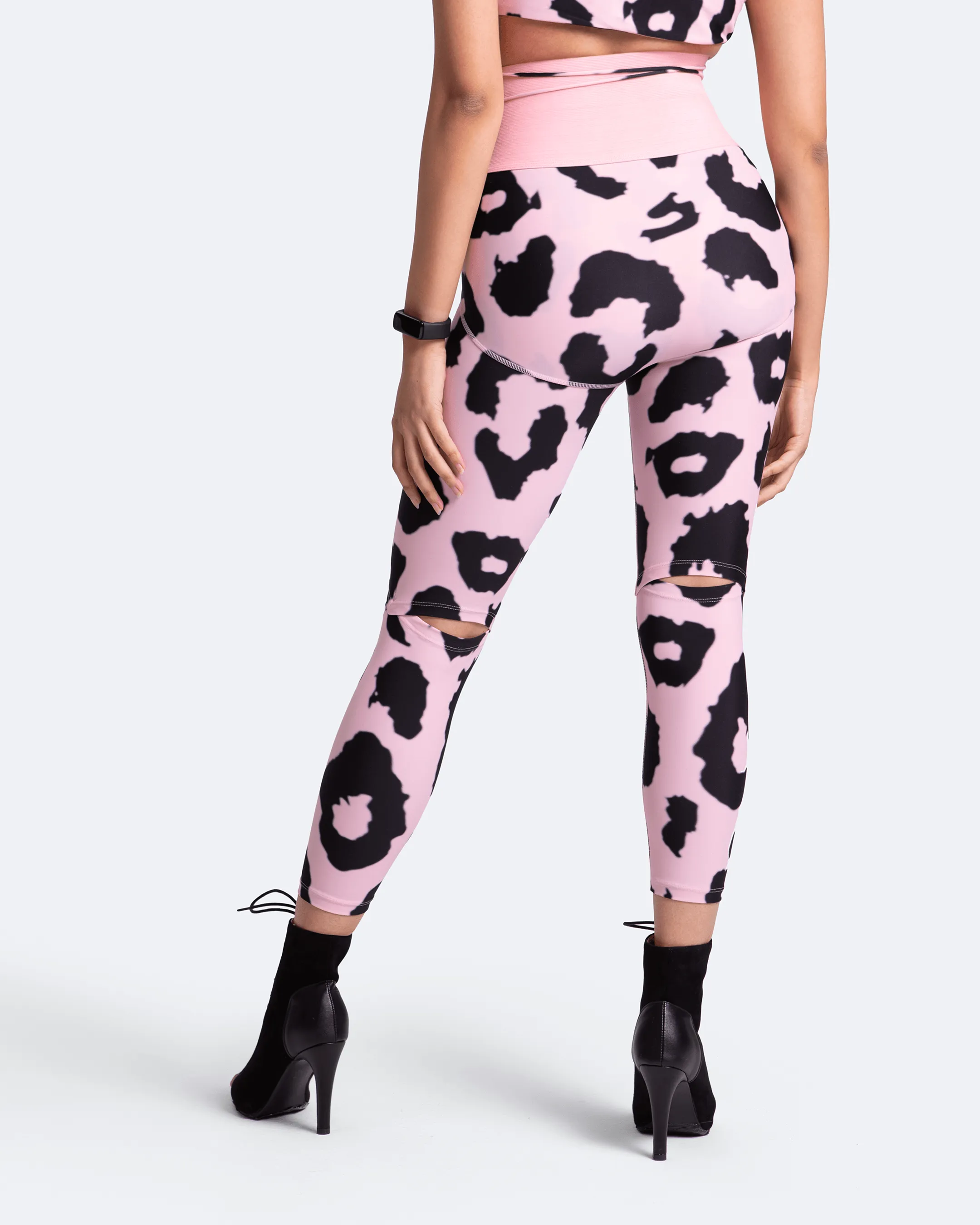 High-Rise Knee-Slit Leggings sold by BetterMe product image thumbnail 4