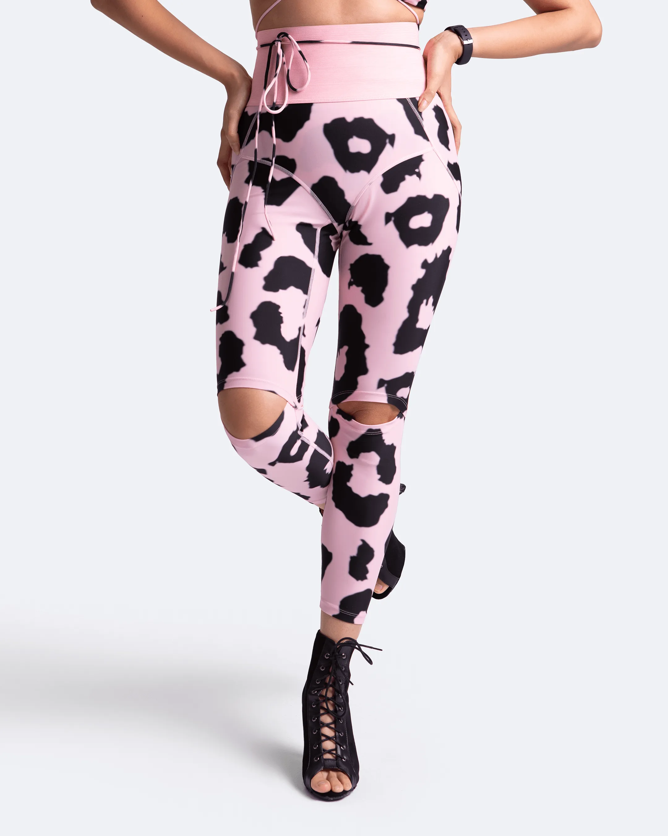 High-Rise Knee-Slit Leggings sold by BetterMe product image thumbnail 5