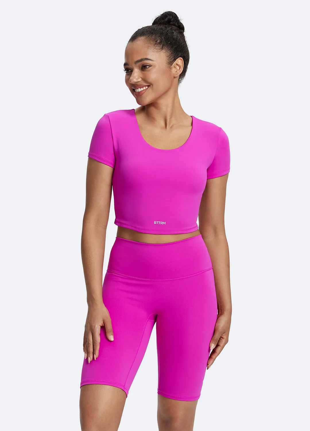 Round Neck Crop Top sold by BetterMe product image thumbnail 5