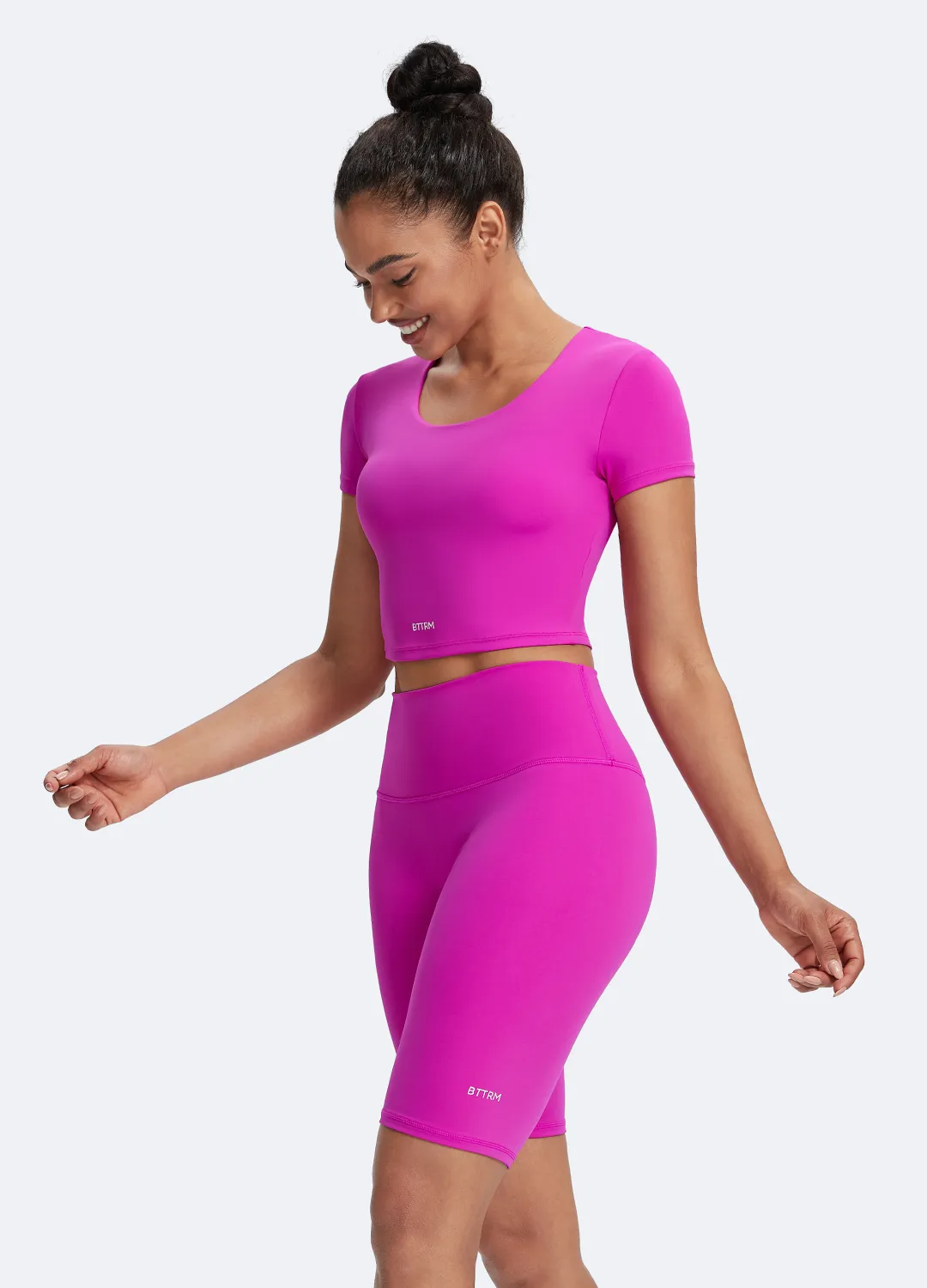 Round Neck Crop Top sold by BetterMe product image thumbnail 3