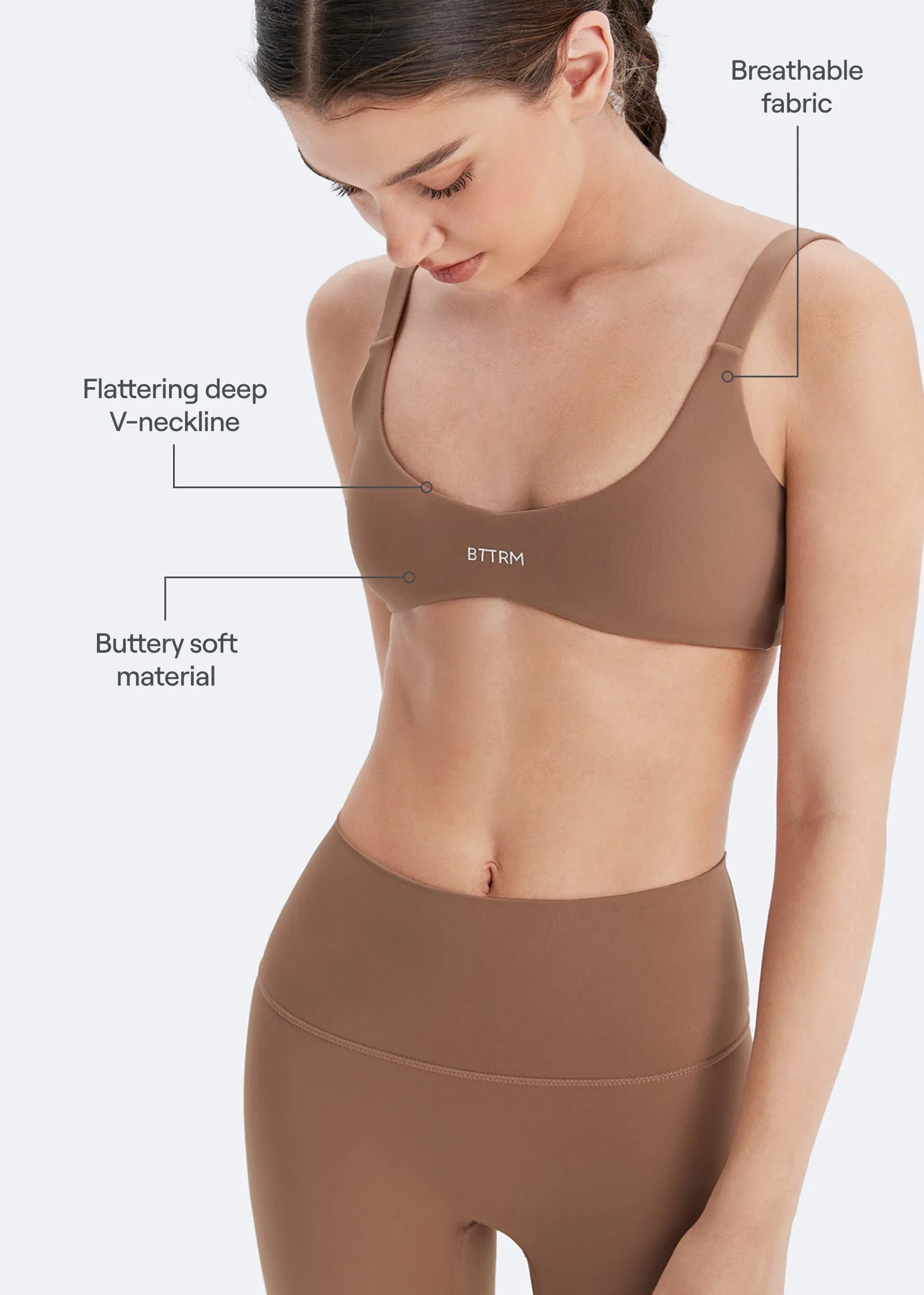 Form-Fitting Sports Bra sold by BetterMe product image thumbnail 3