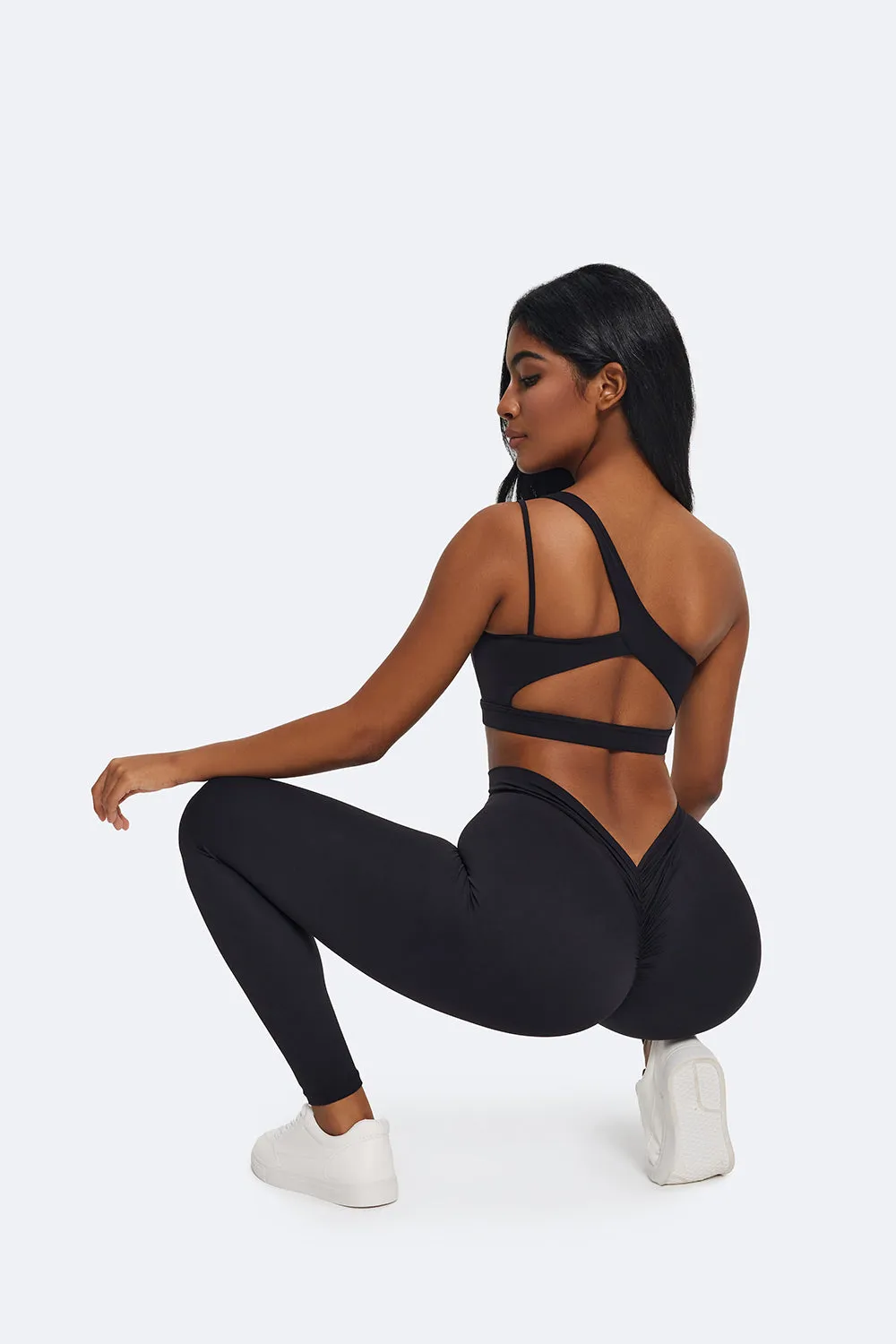 Ruched High-Waisted Leggings sold by BetterMe product image thumbnail 5