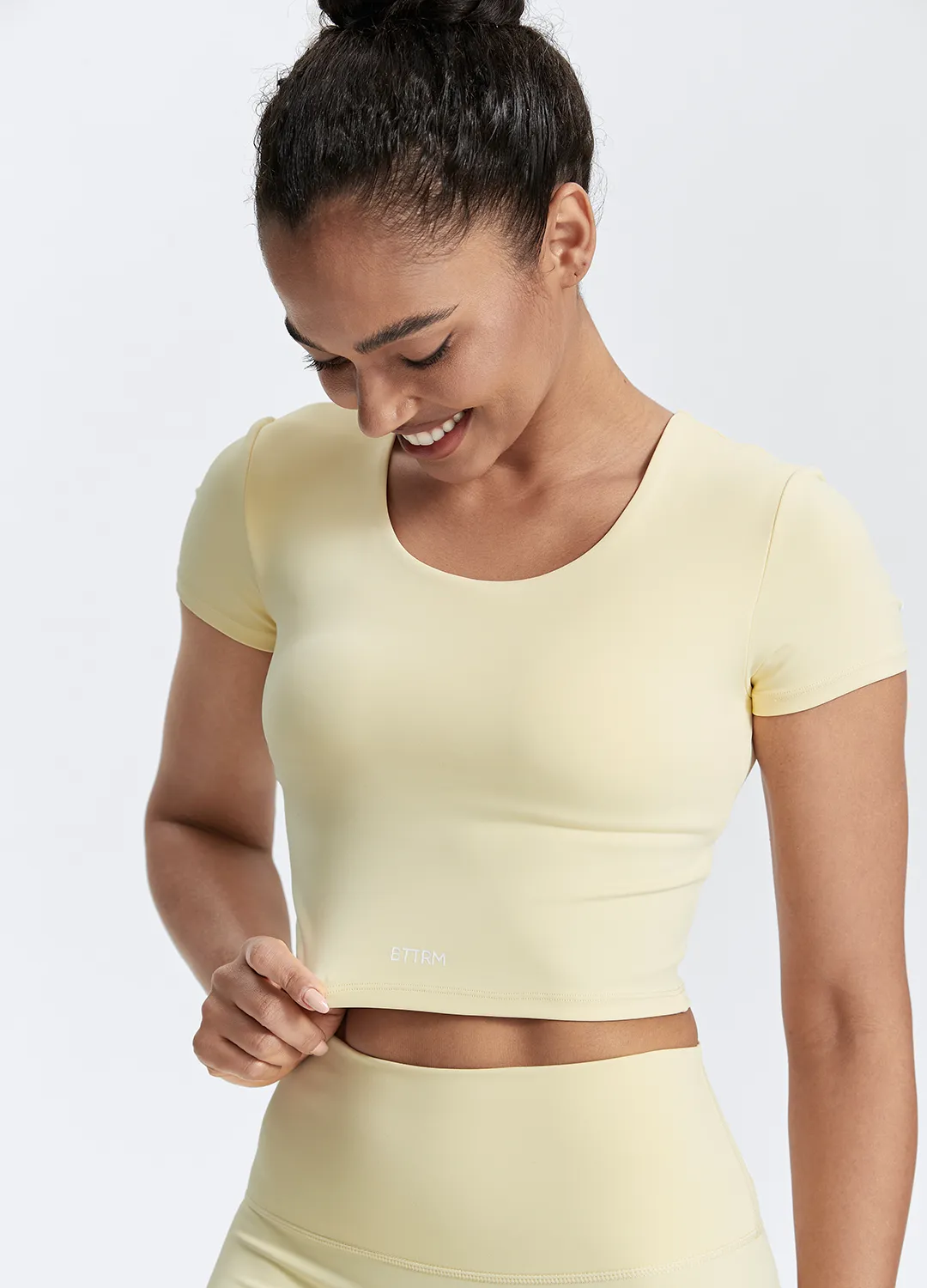 Round Neck Crop Top sold by BetterMe product image thumbnail 4