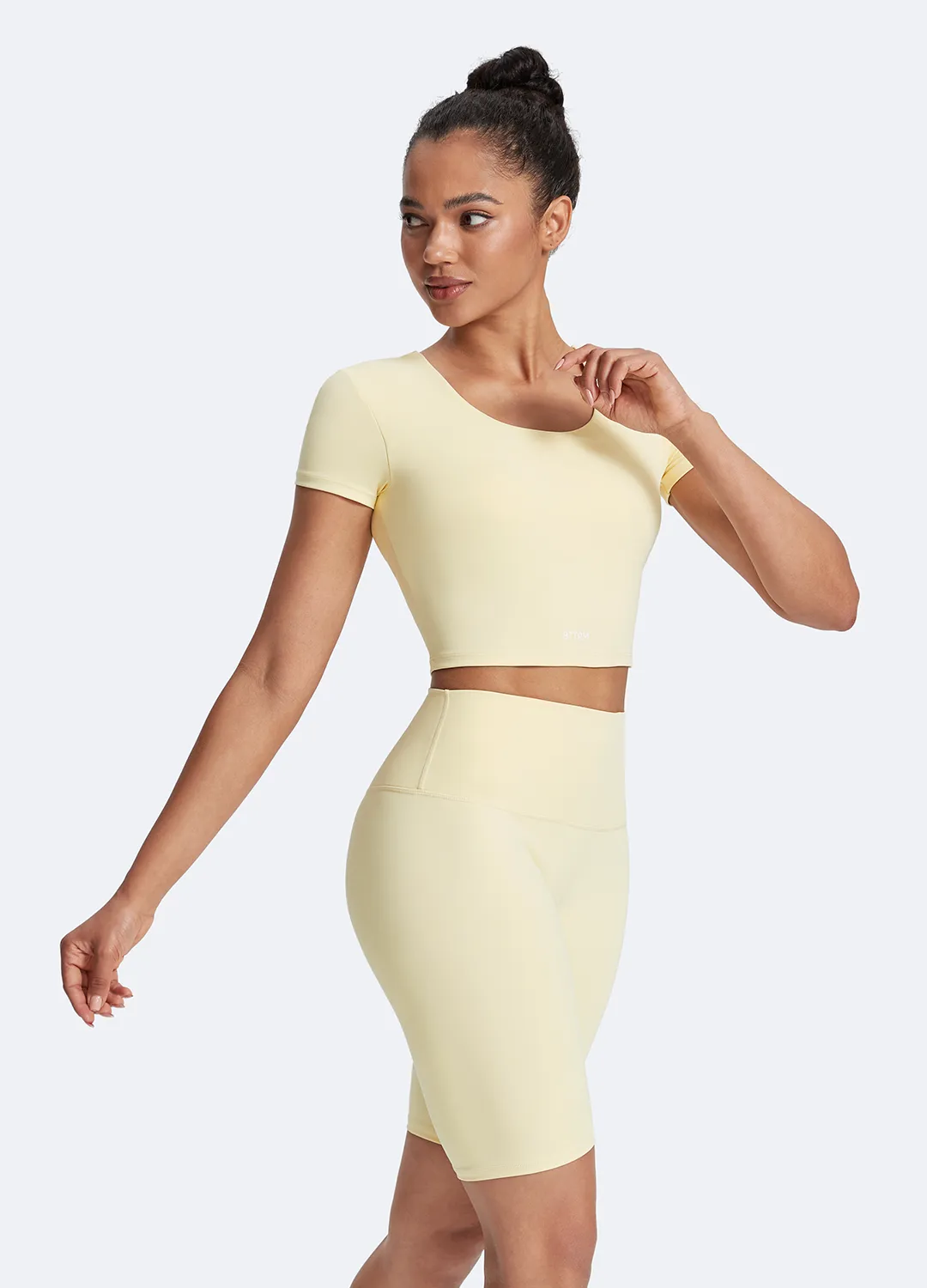 Round Neck Crop Top sold by BetterMe product image thumbnail 3