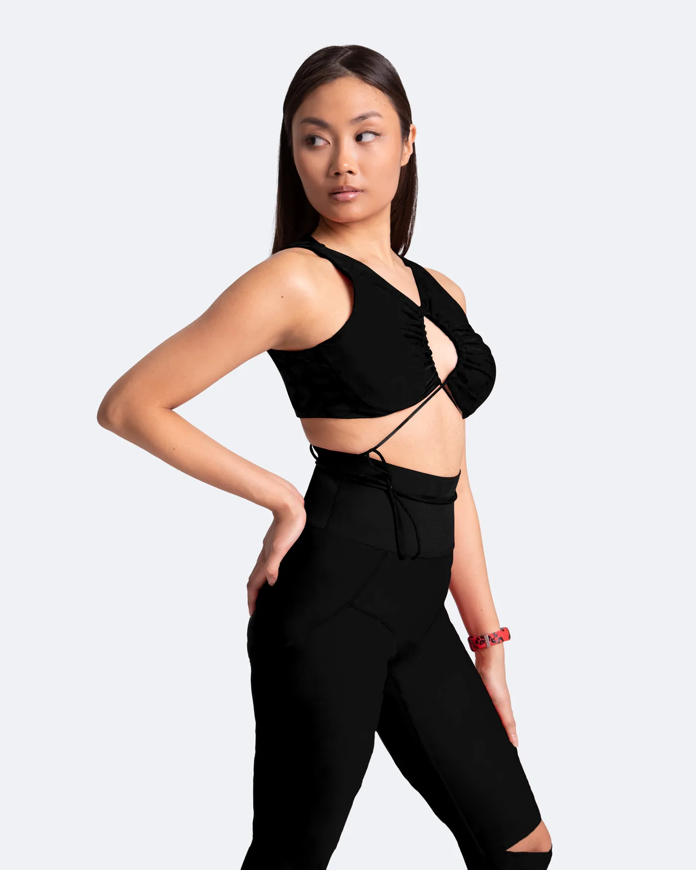 High-Rise Knee-Slit Leggings sold by BetterMe product image thumbnail 4