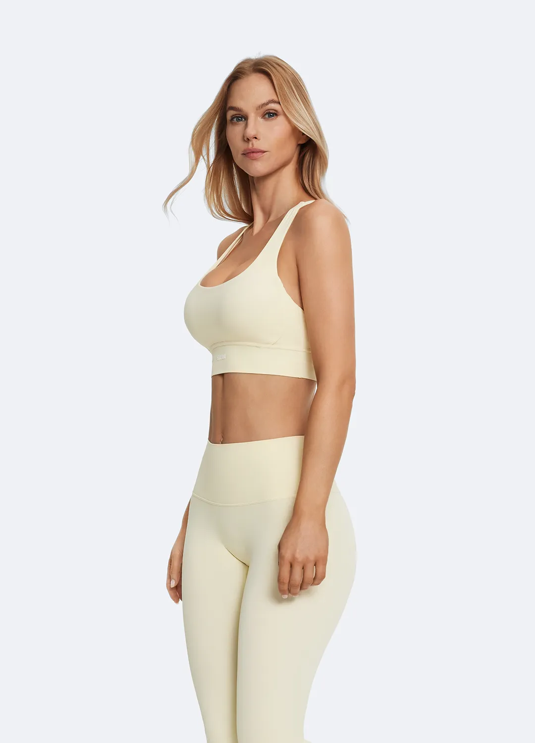Pastel Yellow Strappy Back Top sold by BetterMe product image thumbnail 3