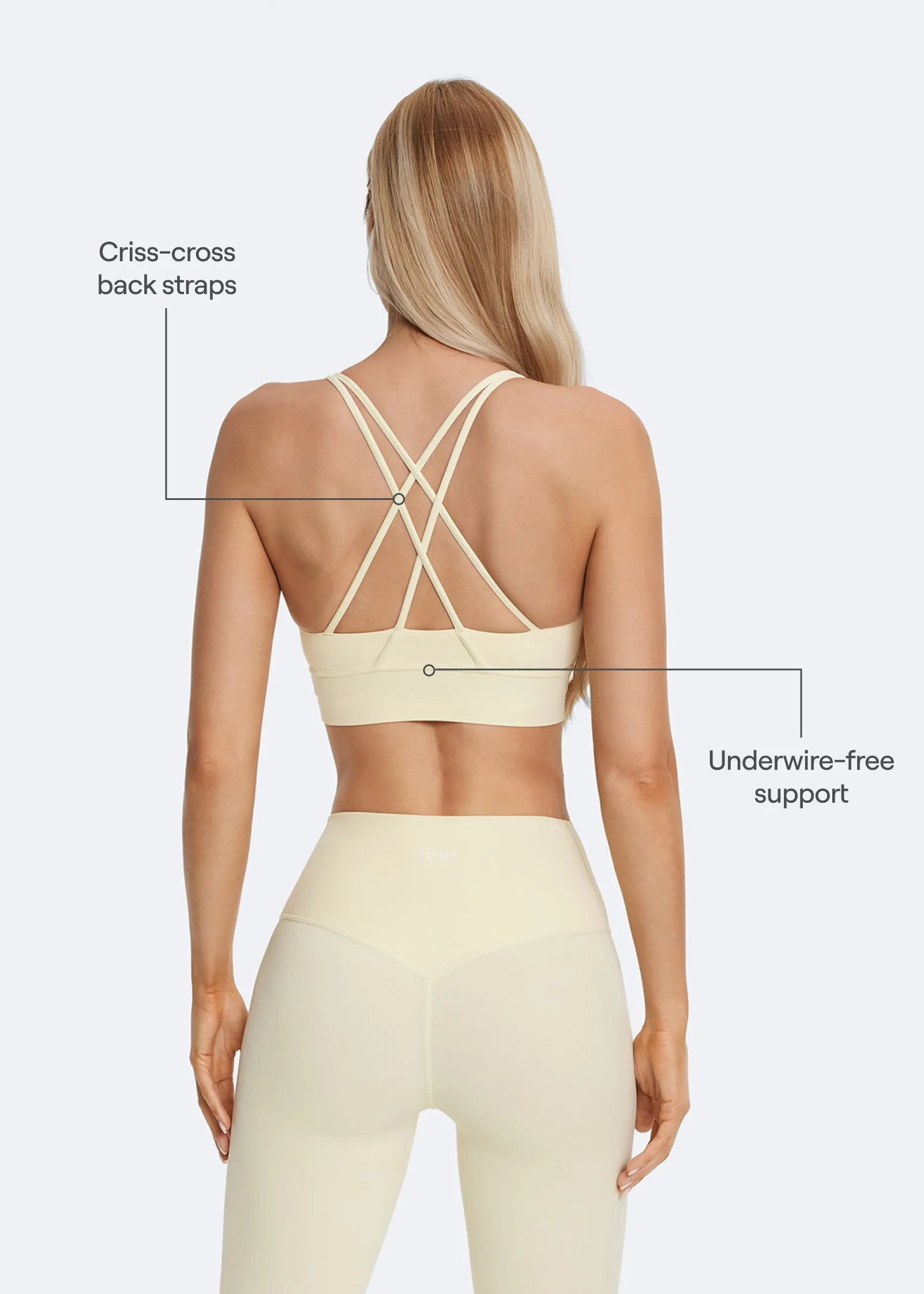 Pastel Yellow Strappy Back Top sold by BetterMe product image thumbnail 2