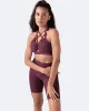 Ice Red Criss Cross Front Top sold by BetterMe