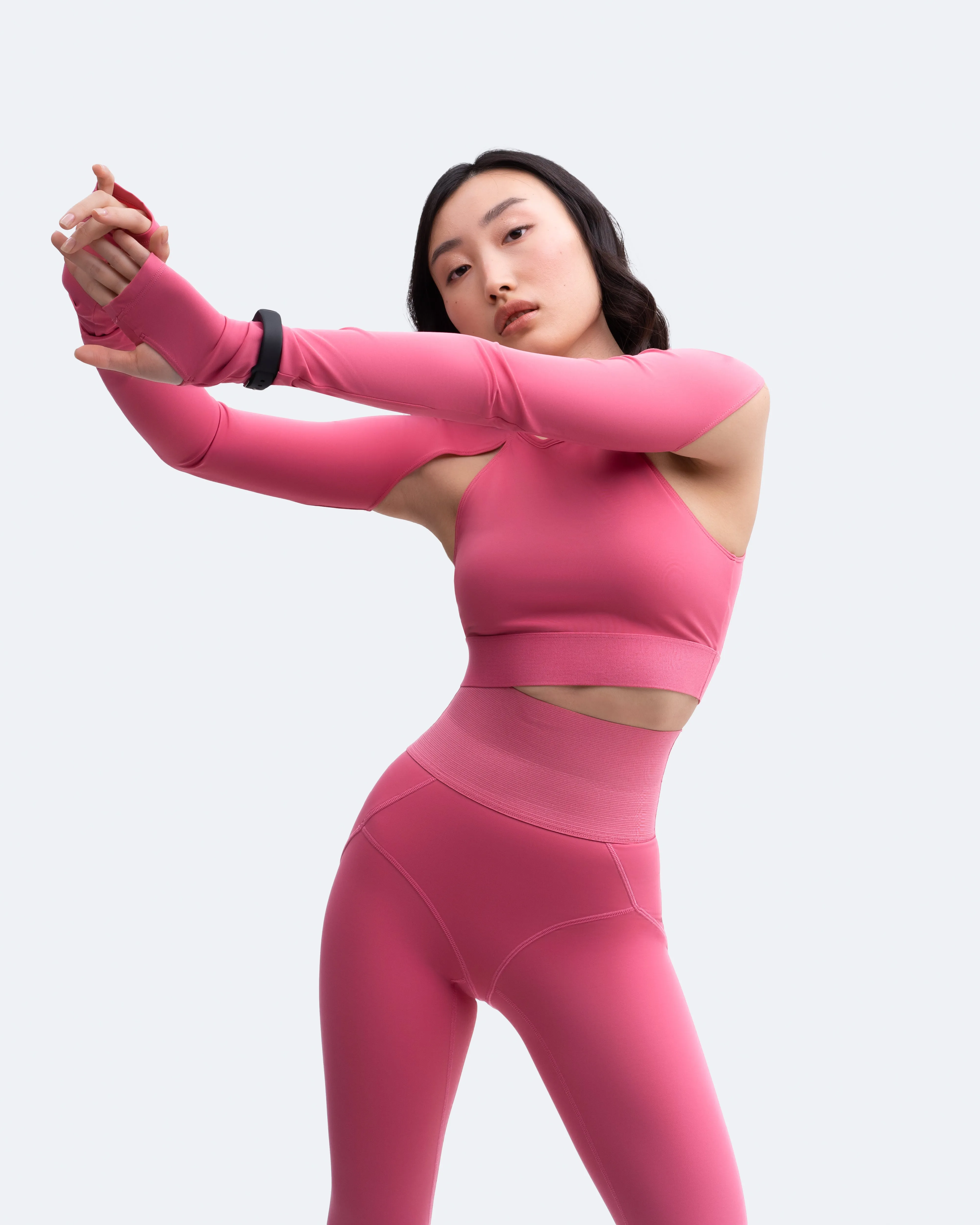 Shoulder Cut-Out Crop Top sold by BetterMe product image thumbnail 3