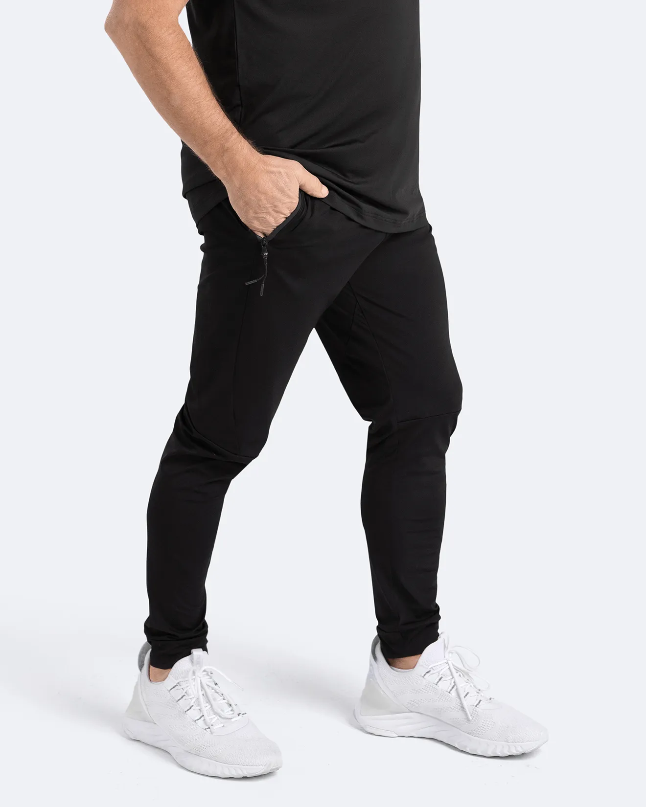 Jet Black Athleisure Joggers sold by BetterMe product image thumbnail 4
