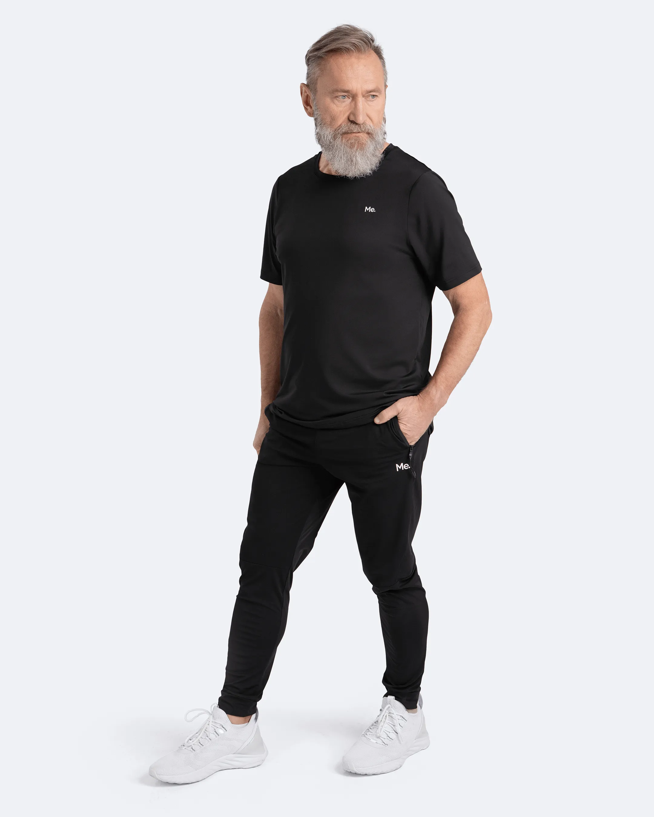 Jet Black Athleisure Joggers sold by BetterMe product image thumbnail 3