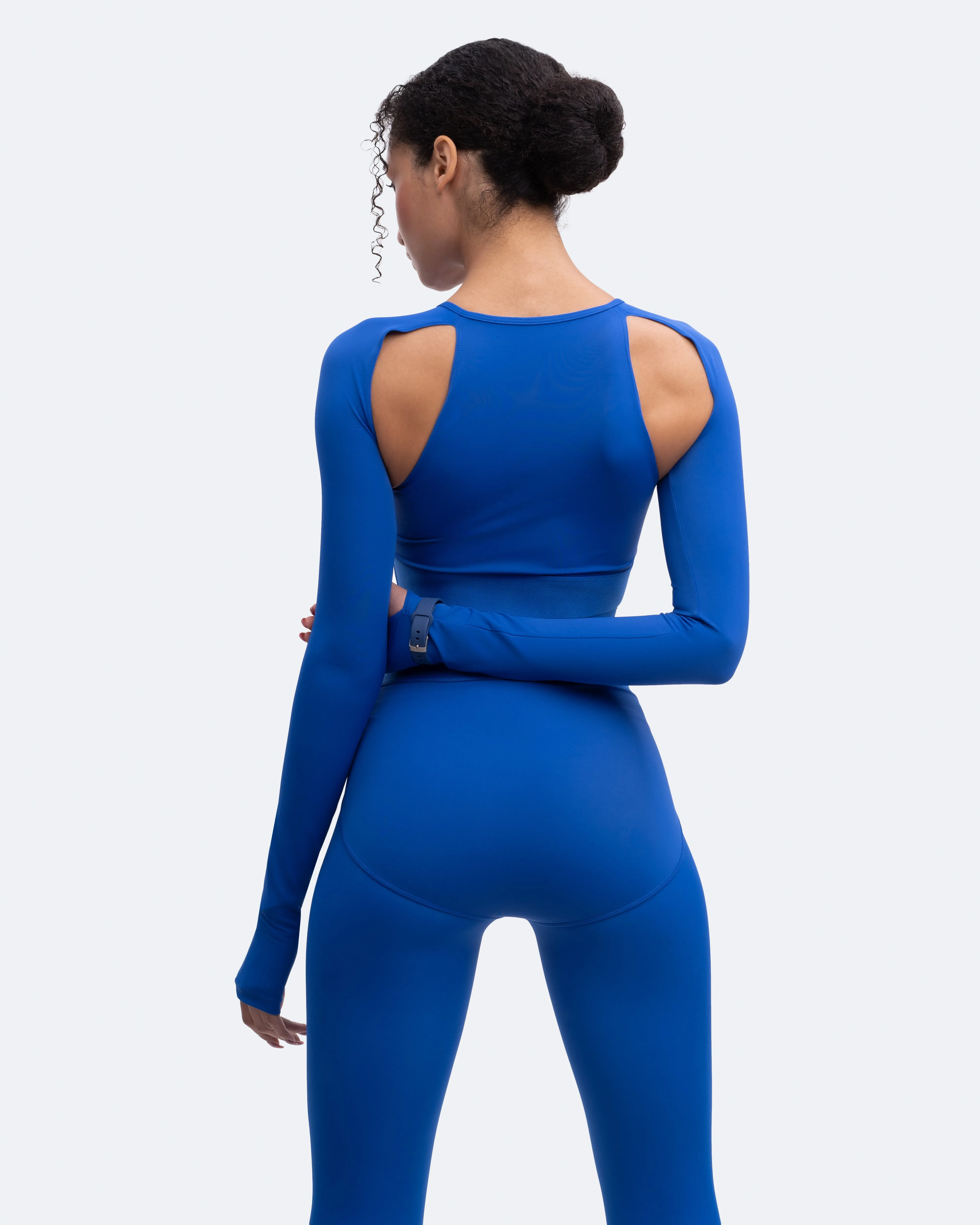 Shoulder Cut-Out Crop Top sold by BetterMe product image thumbnail 4