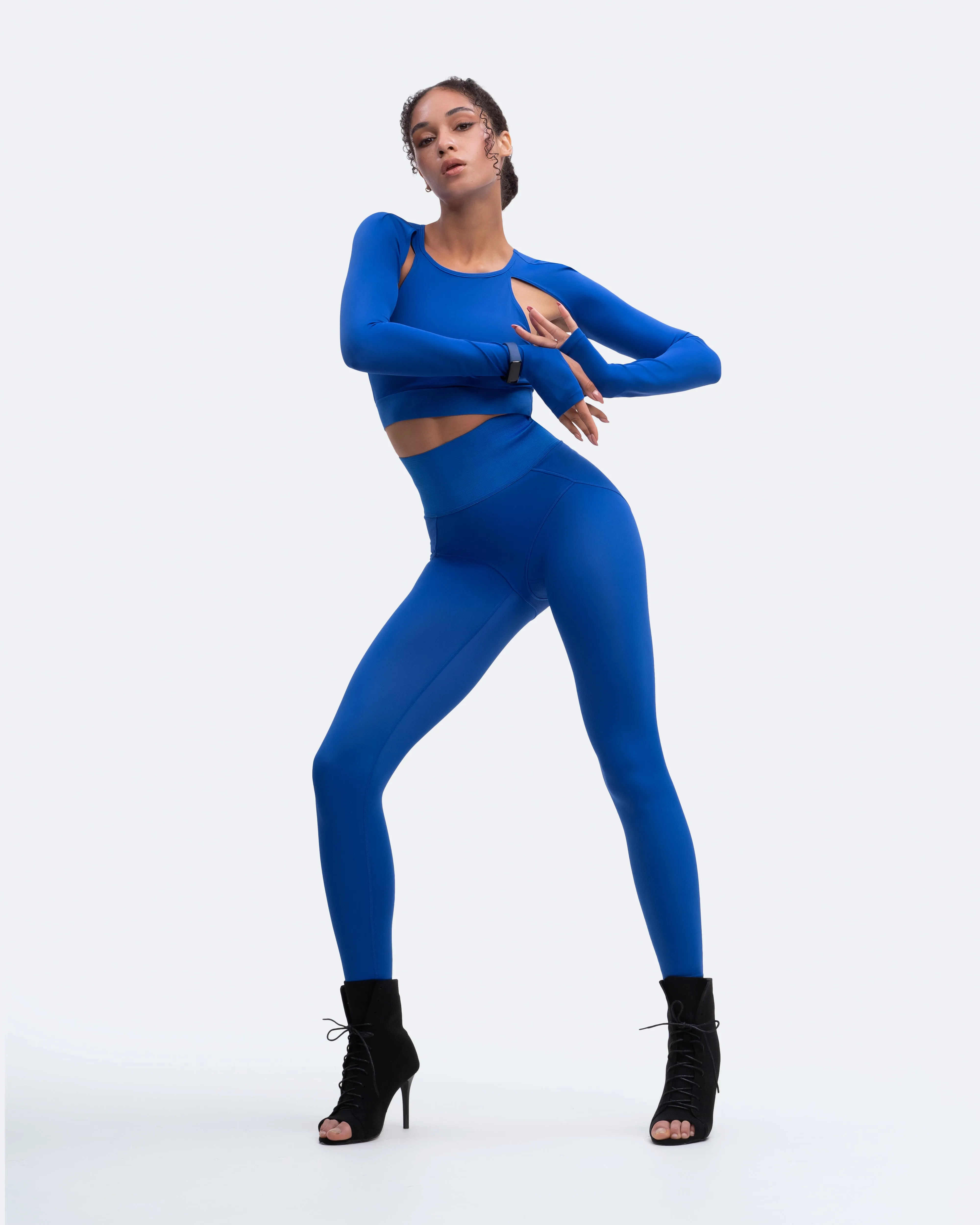 Shoulder Cut-Out Crop Top sold by BetterMe product image thumbnail 5