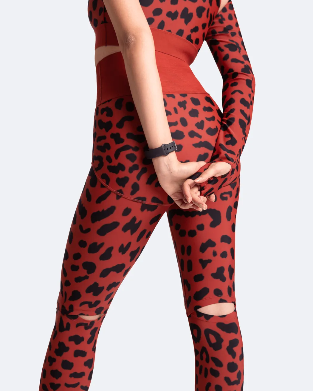 High-Rise Knee-Slit Leggings sold by BetterMe product image thumbnail 5