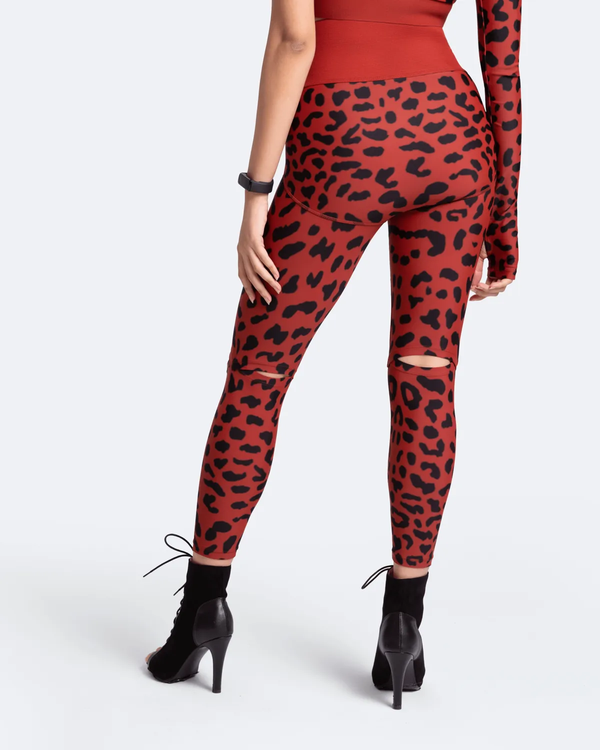 High-Rise Knee-Slit Leggings sold by BetterMe product image thumbnail 4