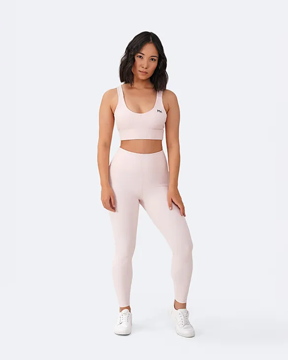 Pink Vanilla High-Waisted Leggings sold by BetterMe product image thumbnail 2