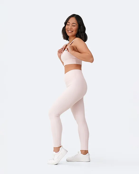 Pink Vanilla High-Waisted Leggings sold by BetterMe product image thumbnail 3