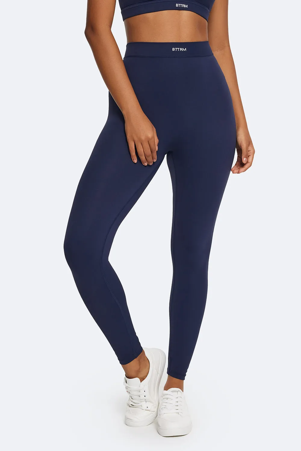 Ruched High-Waisted Leggings sold by BetterMe