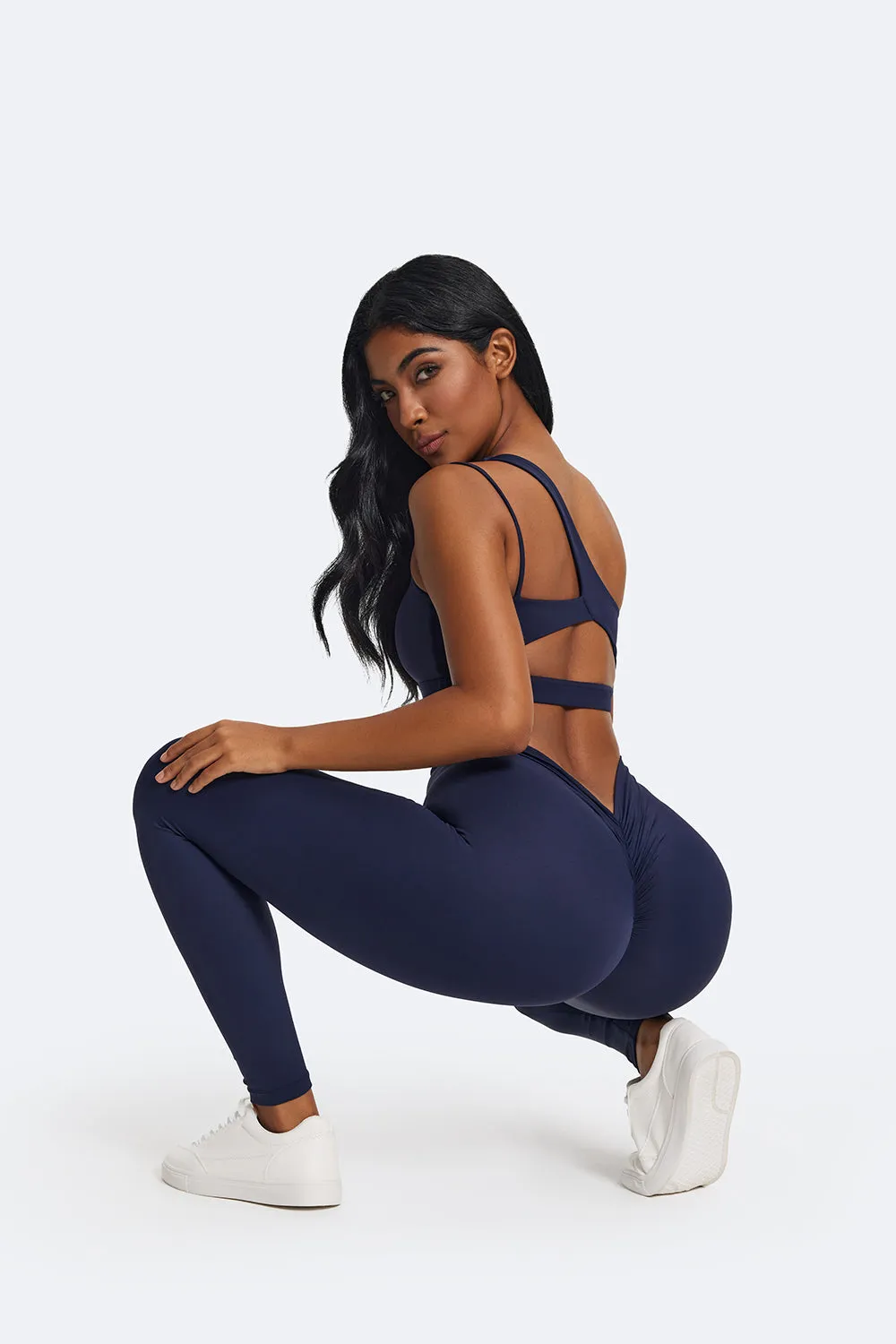 Ruched High-Waisted Leggings sold by BetterMe product image thumbnail 5