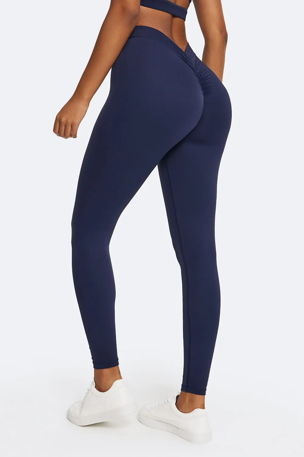Ruched High-Waisted Leggings sold by BetterMe product image thumbnail 2