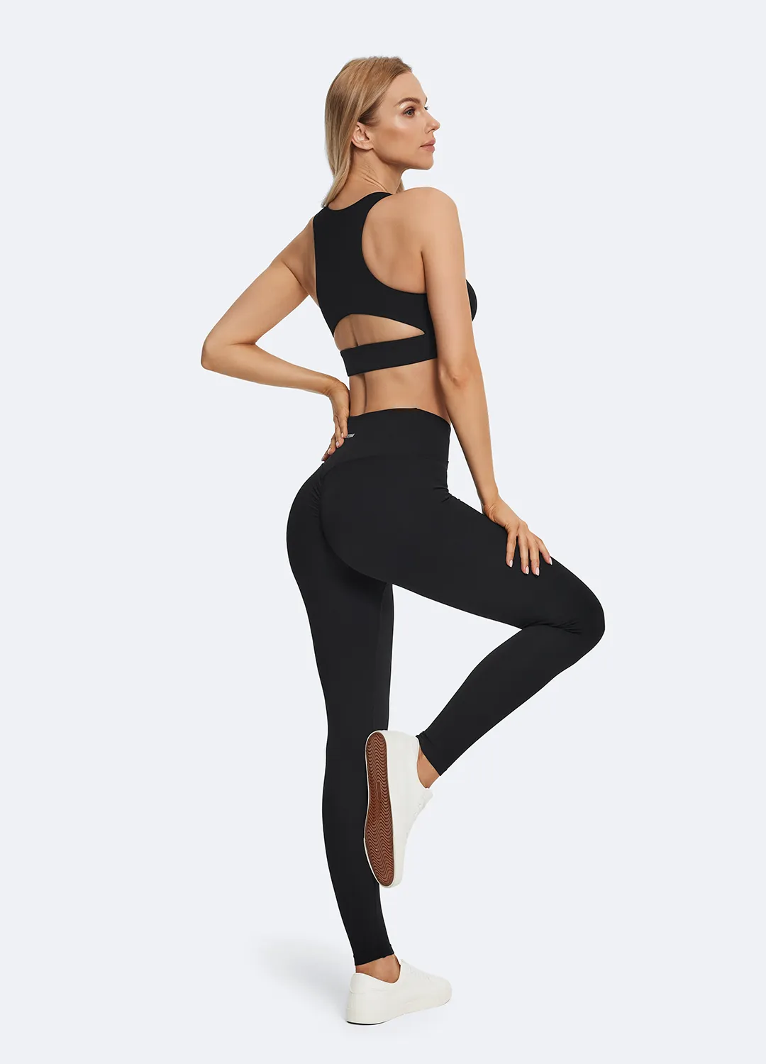 V-Cut Scrunch Leggings sold by BetterMe product image thumbnail 5