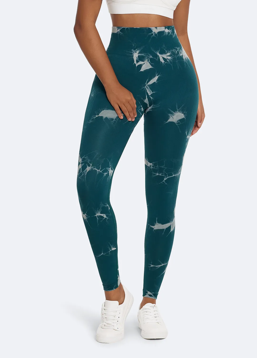 Tie Dye Leggings with Push-Up sold by BetterMe