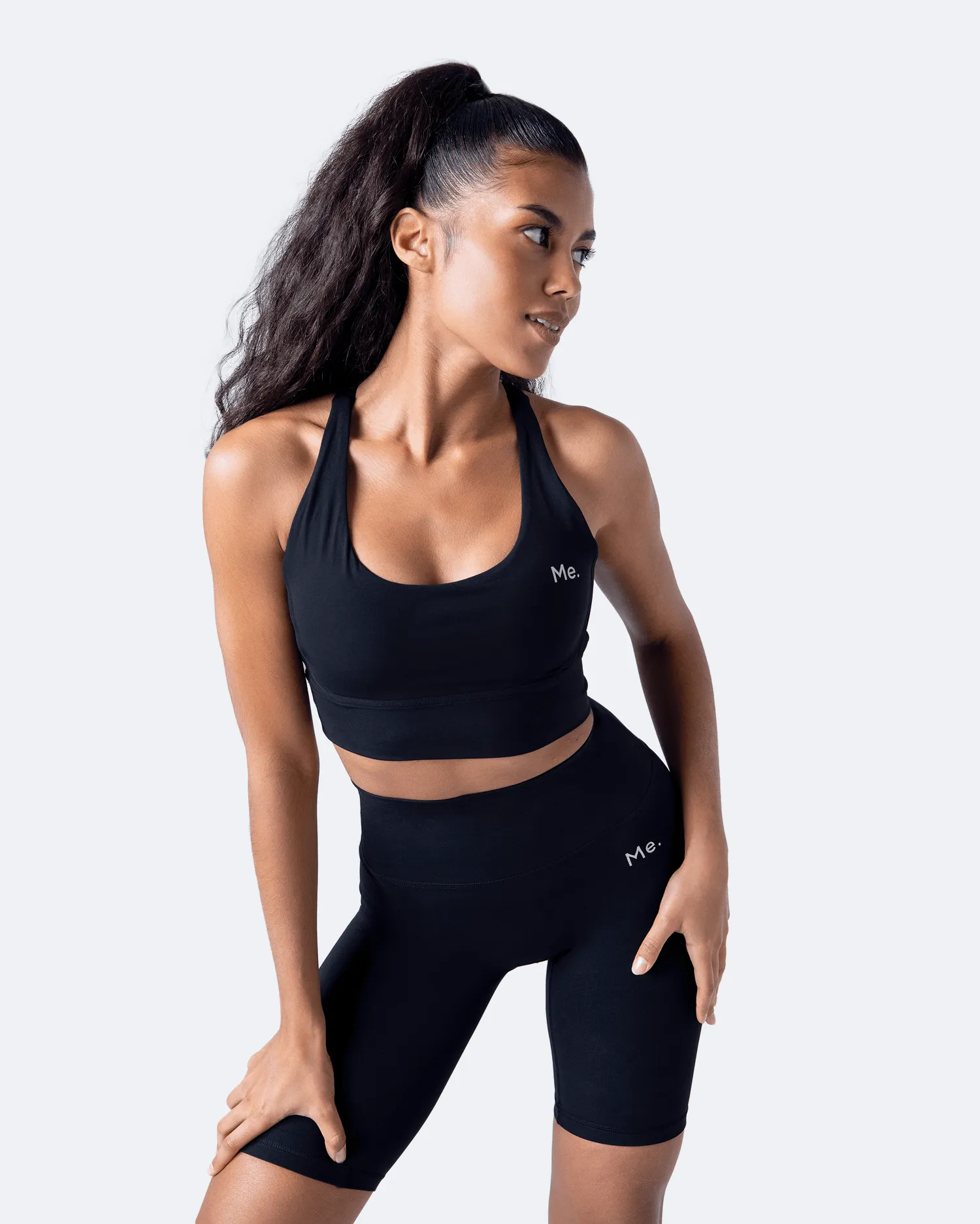 Jet Black Strappy Back Top sold by BetterMe product image thumbnail 2
