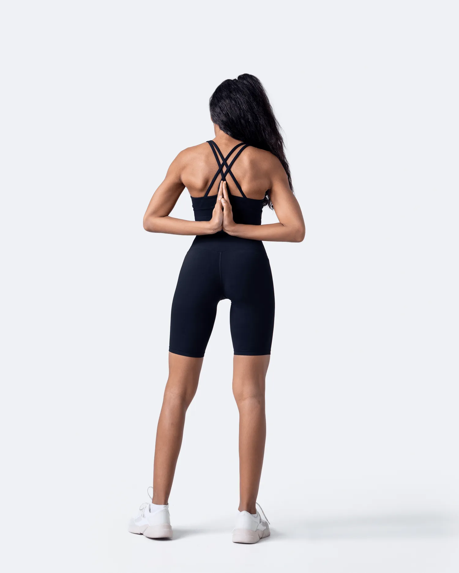 Jet Black Strappy Back Top sold by BetterMe product image thumbnail 4