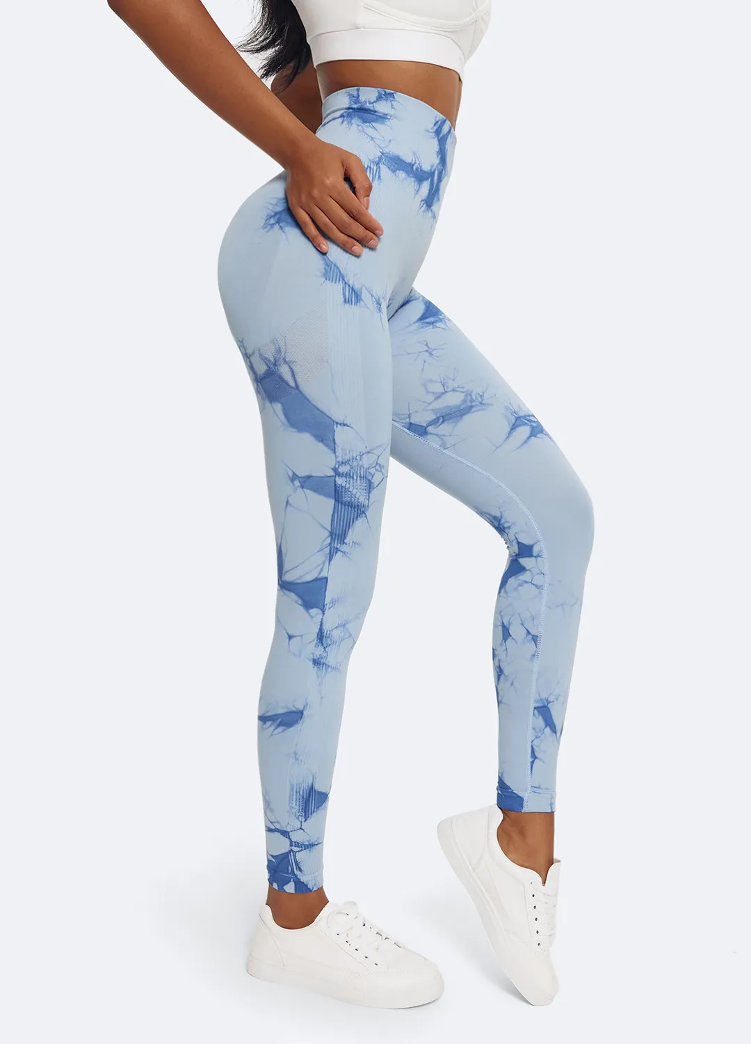 Tie Dye Leggings with Push-Up sold by BetterMe product image thumbnail 3