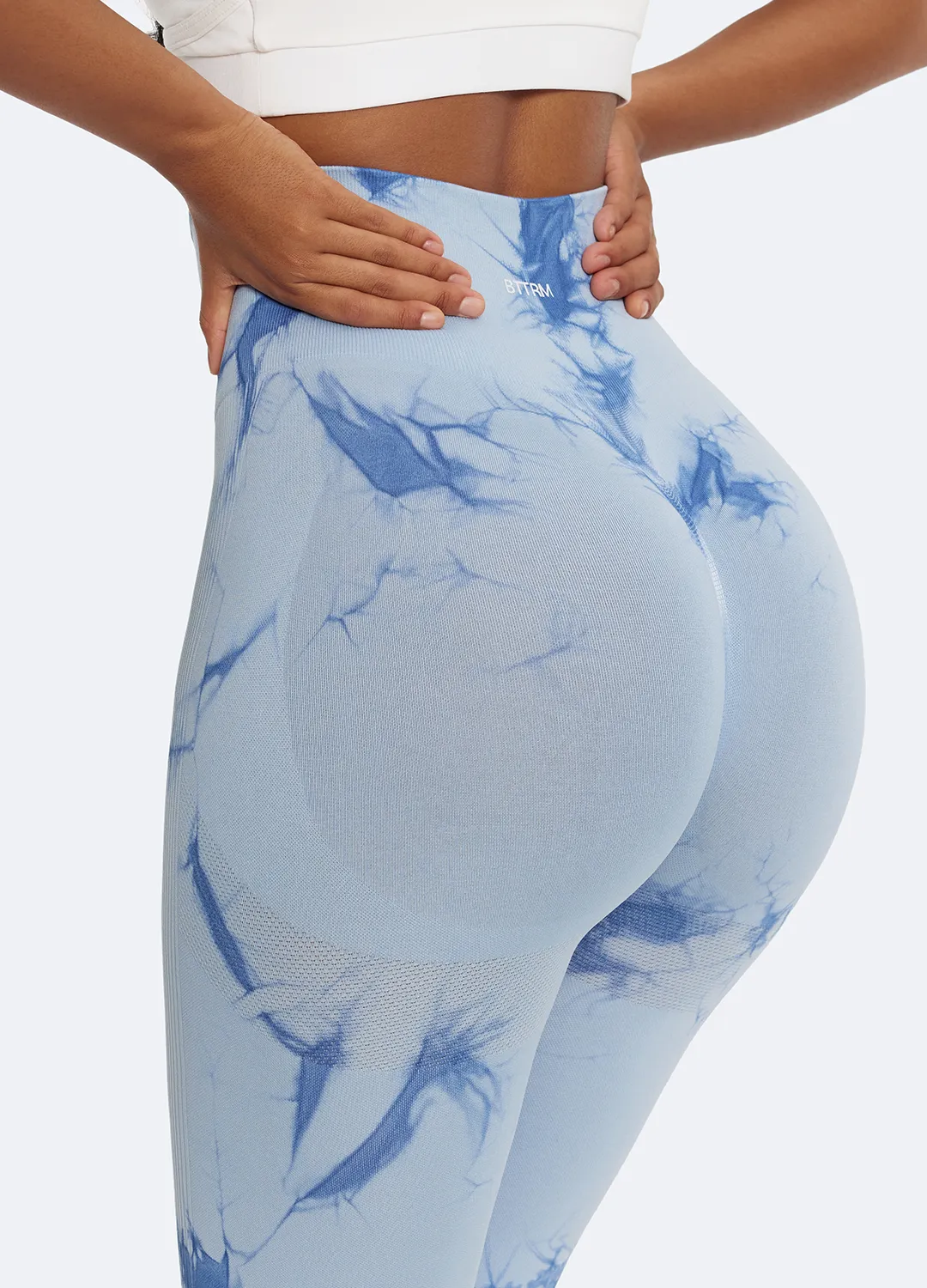 Tie Dye Leggings with Push-Up sold by BetterMe product image thumbnail 4