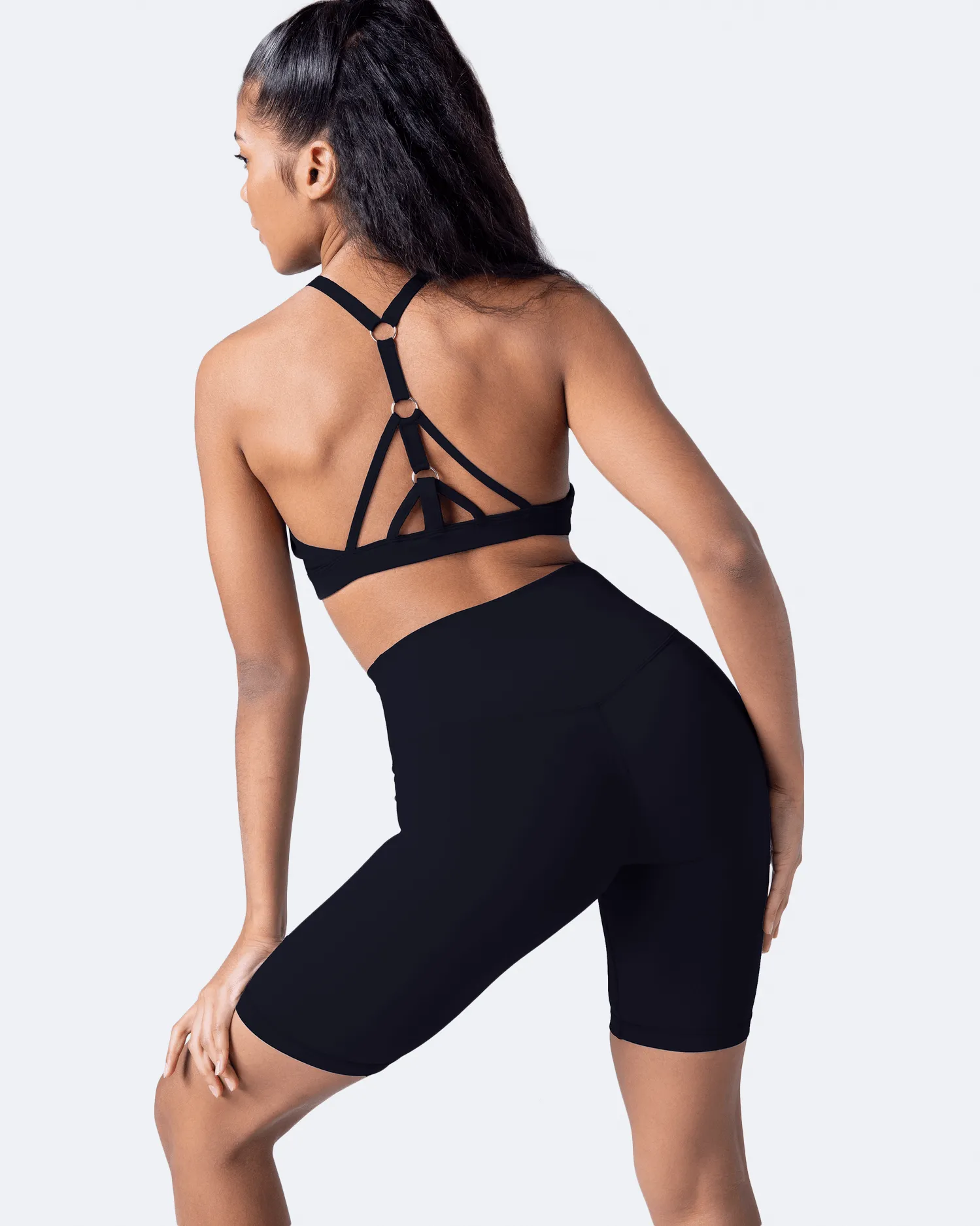 Jet Black Criss Cross Front Top sold by BetterMe product image thumbnail 4