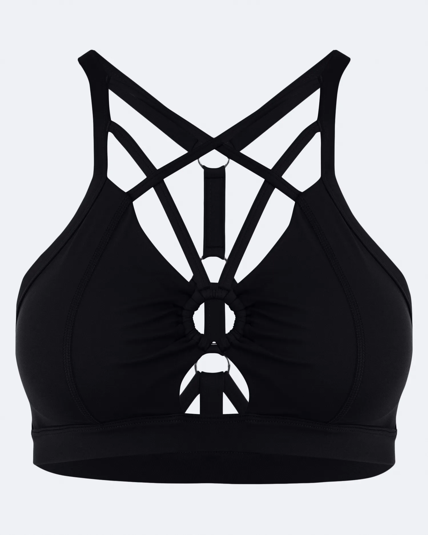 Jet Black Criss Cross Front Top sold by BetterMe product image thumbnail 5