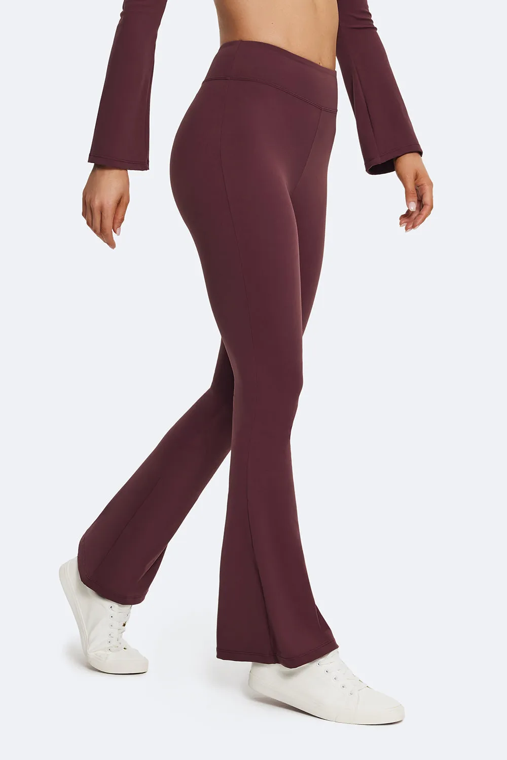 High-Waisted Flared Leggings sold by BetterMe product image thumbnail 3