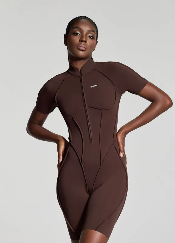 Sleek Shorts Bodysuit sold by BetterMe
