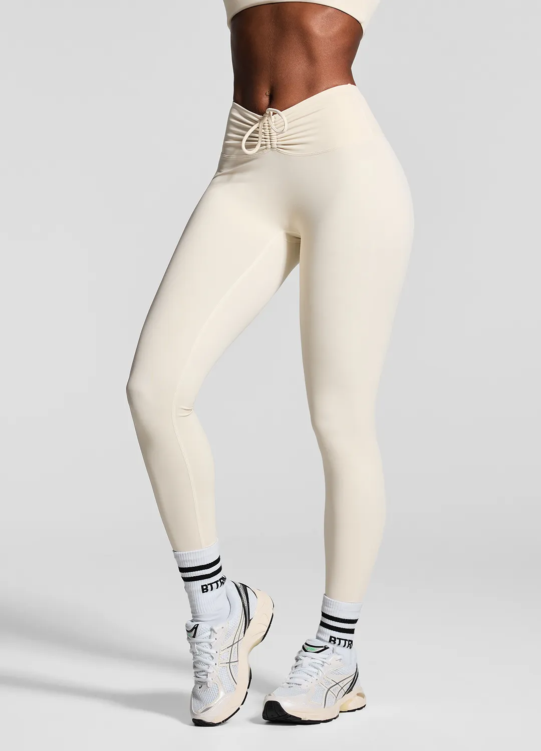 Tied Front Shaping Leggings sold by BetterMe