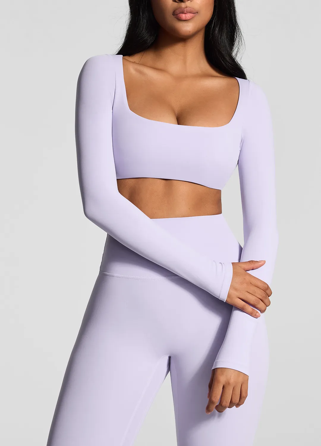 Square Neck Crop Top sold by BetterMe product image thumbnail 4
